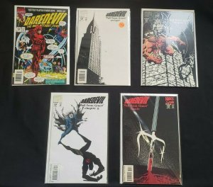 DAREDEVIL 5PC (VF/NM) TASKMASTER, FALL FROM GRACE, MORBIUS 1993-94 