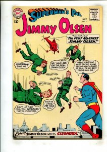 SUPERMAN'S PAL JIMMY OLSEN #71 (7.5) THE PLOT AGAINST JIMMY OLSEN!! 1963