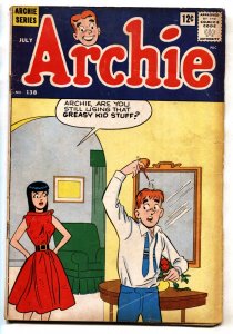 Archie Comics #138--1963--Greasy Kid Stuff cover--Betty and Veronica--comic book