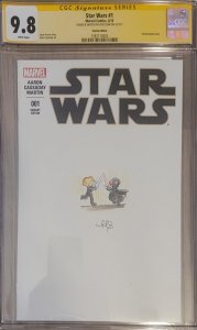 CGC STAR WARS #1 SKETCH BY KATIE COOK