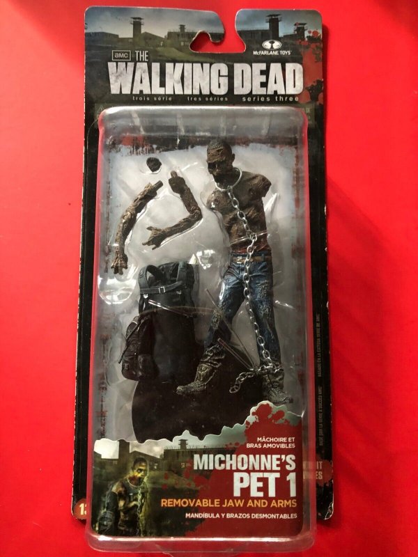 THE WALKING DEAD - MICHONNE'S  PET  #1 -  SERIES  3- 2015 - McFARLANE TOYS / NIB 