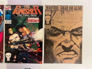 3 The Punisher Marvel Comic Books # 57 58 59 Thor Spiderman Defenders 83 SM6