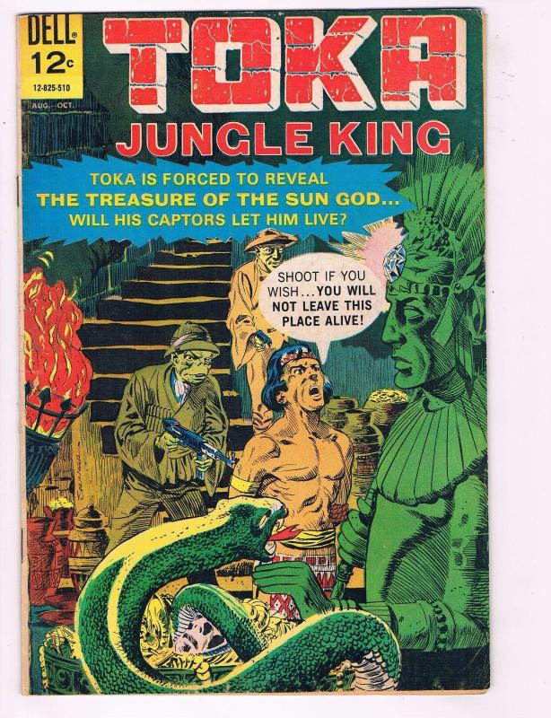 Lot Of 10 Toka Junge King Dell Comic Books # 1 2 3 4 5 6 7 8 9 10 Silver Age J57