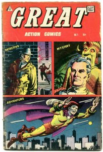 Great #1 1964- Golden Age comic Reprint - Severin- Captain Truth G/VG