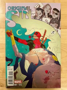Original Sin #1 Deadpool Cover (2014)