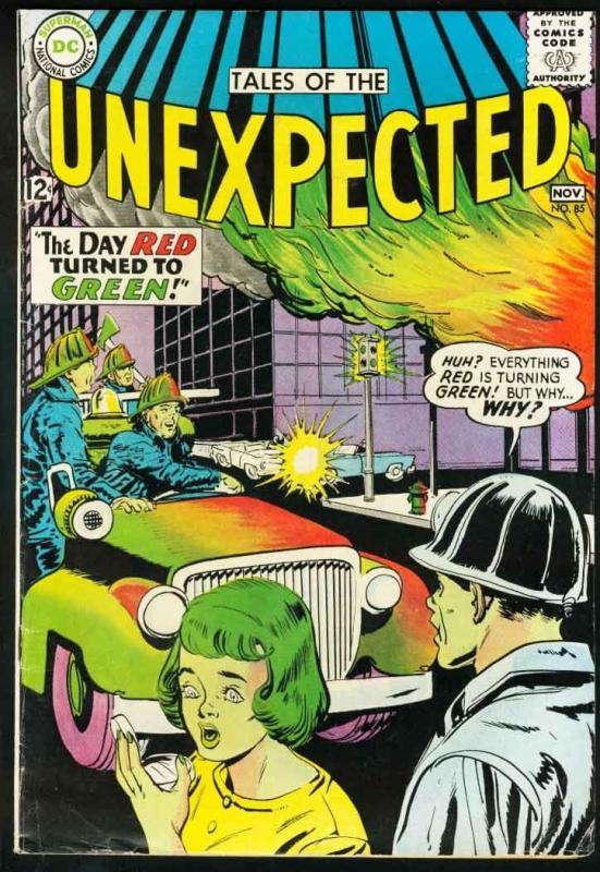 TALES OF THE UNEXPECTED #85-1964-DC-SCI-FI VG