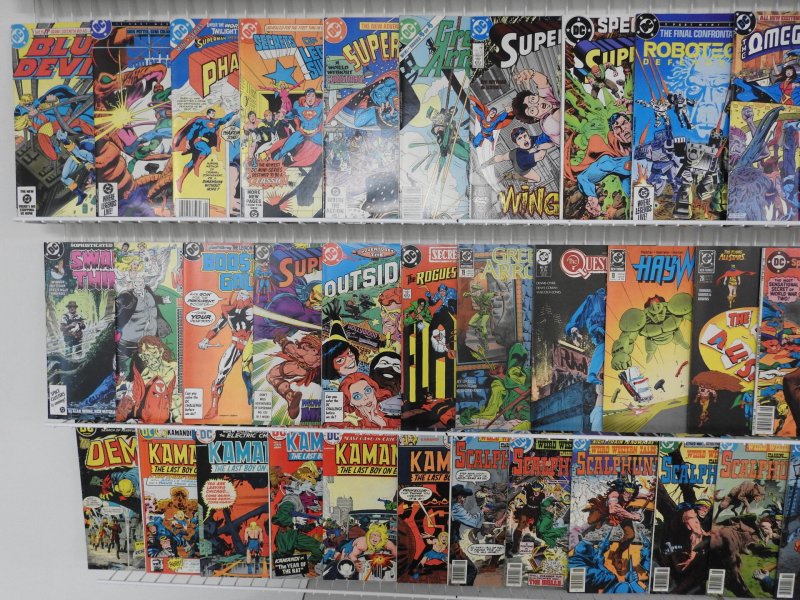 Huge Lot of 190+ Comics W/ Superman, Action Comics, Green Lantern+