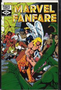Marvel Fanfare #4 (1982) Angel