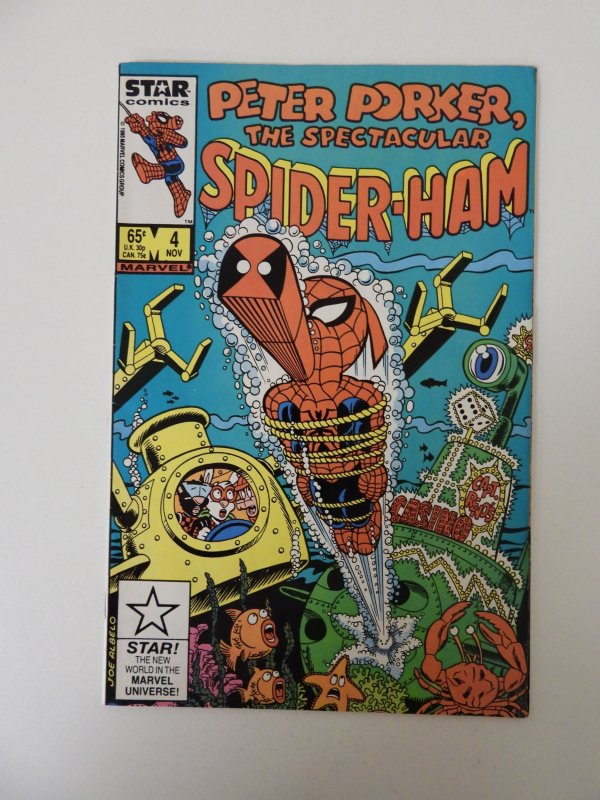 Peter Porker, The Spectacular Spider-Ham #4 (1985) FN- condition