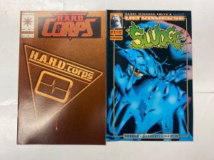 8 VALIANT comic books Rai Future Force Shadow Hawk II Harbinger 21 KM39