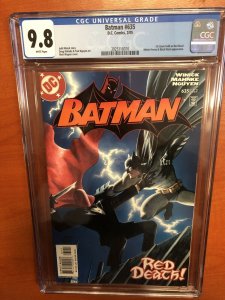 Batman  (2005) #635  (CGC 9.8 WP)