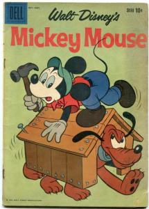 MICKEY MOUSE #68-DELL-1959-WALT DISNEY COMIC- VG
