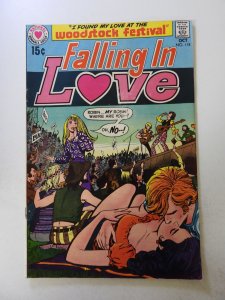 Falling In Love #118 (1970) FN condition rusty staple