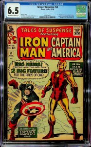 Tales of Suspense #59 (1964) - CGC 6.5 - Cert#3979246013