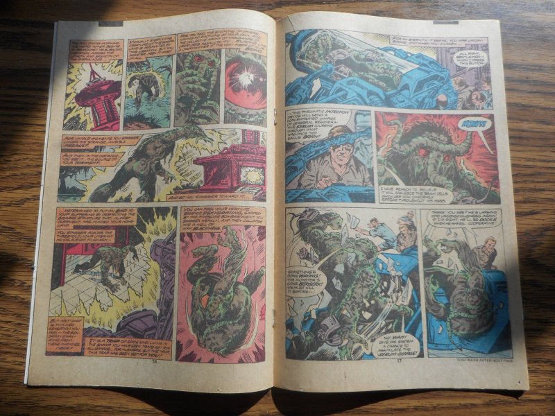 MAN-THING #1 KEY ORIGIN RETOLD  JIM MOONEY ART WOW!!! 6.5 OR BETTER