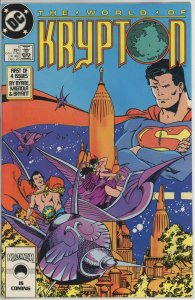 World of Krypton #1-4 (1987) - Full Set Lot of 4 VF/NM Complete *1 2 3 4*