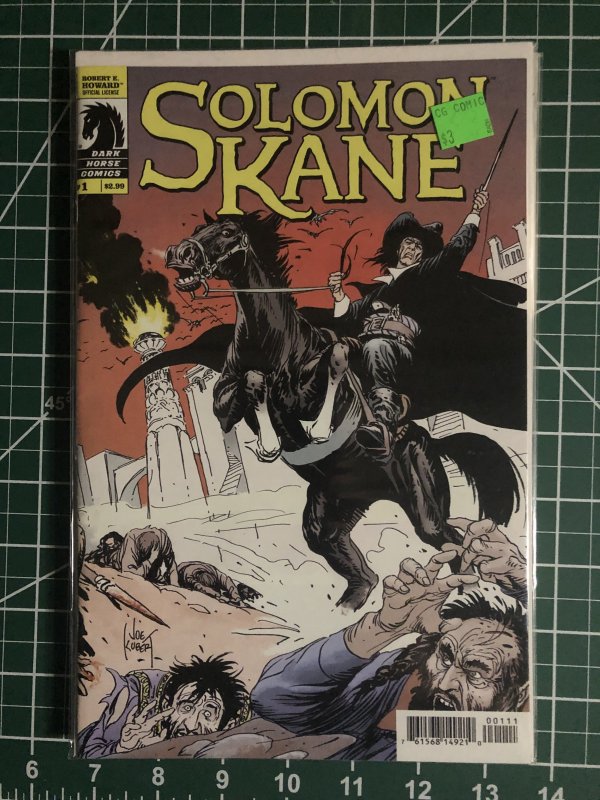Solomon Kane #1 Variant Cover (2008), #2, 3, 4, 5. Complete set