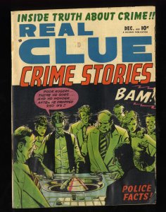 Real Clue Crime Stories #10 GD+ 2.5 White Pages