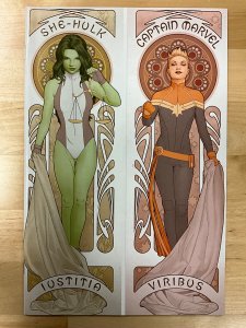 Avengers #1 Christopher Virgin Cover (2018)