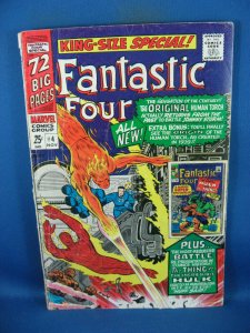 FANTASTIC FOUR ANNUAL 4 VG 1966