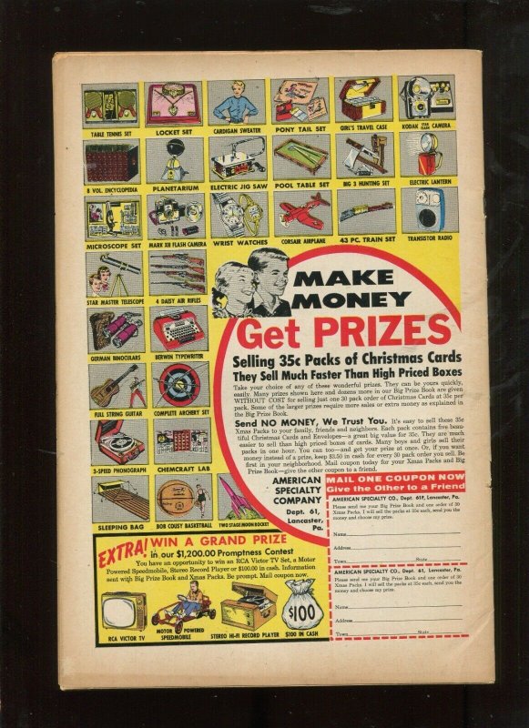 STRANGE ADVENTURES #122 (4.5) DAVID AND THE SPACE GOLIATH 