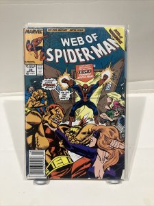 Web of Spider-Man #59 (Marvel, Mid December 1989)