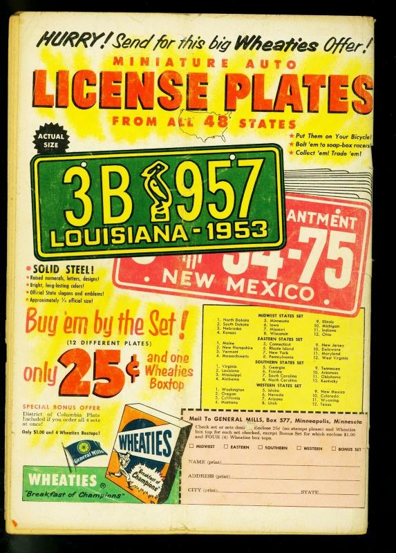 Lone Ranger #61 1953- Dell Western- Tonto- G