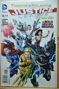 Justice League #15 (2013)  Geoff Johns !!!  VF-NM