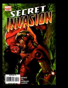 8 Secret Invasion Marvel Comics # 1 2 3 4 5 6 7 8 RP1