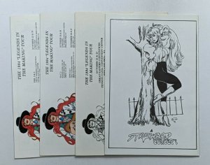 Lorelei #1-4 Signed by Steve Roman 