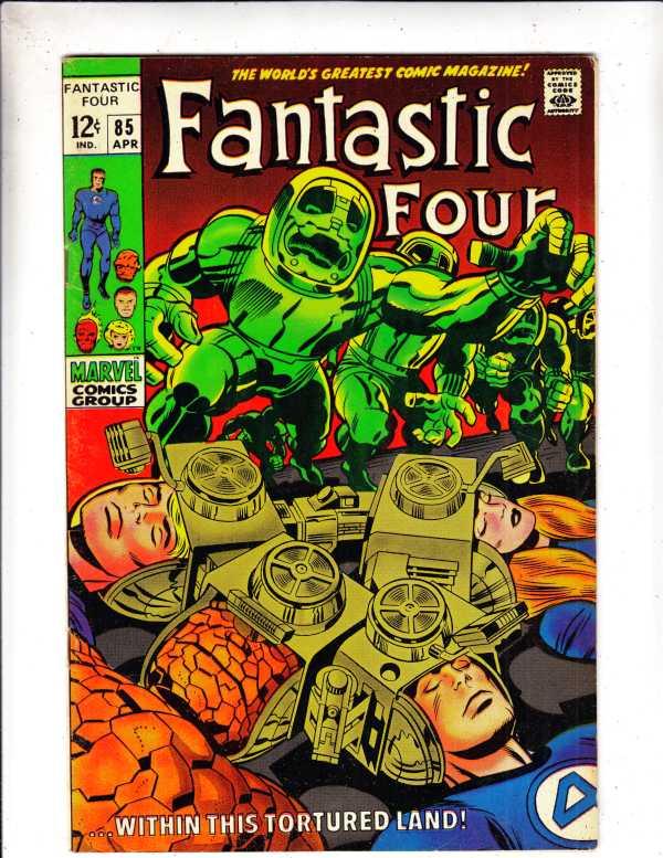 Fantastic Four #85 (Apr-69) VF/NM High-Grade Fantastic Four, Mr. Fantastic (R...