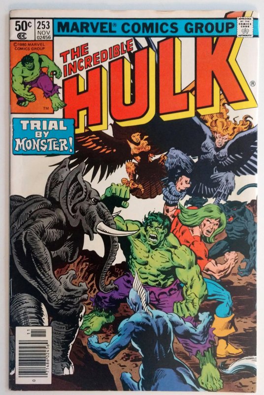 The Incredible Hulk #253 (VG/FN, 1980) NEWSSTAND