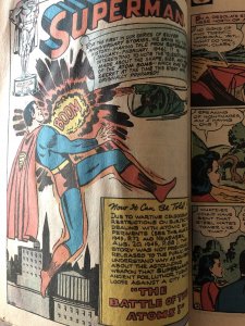 Superman 243, reader, great classic Luthor atomic weapon story