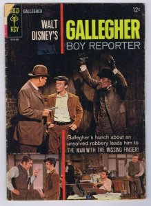 Walt Disney's Gallegher Boy Reporter #1 ORIGINAL Vintage 1964 Gold Key Comics