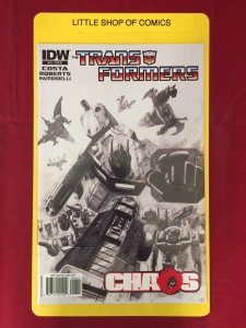 Transformers #26 1:10 Ramondelli Black and White Variant NM IDW 2009