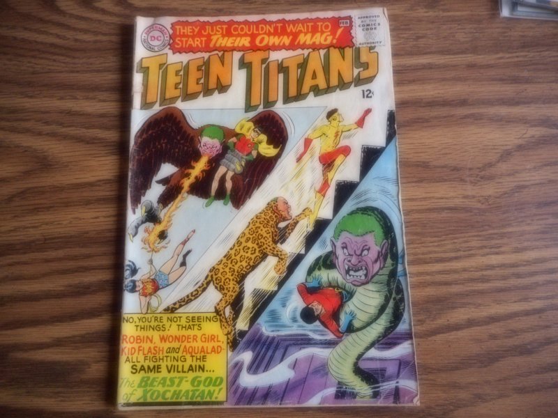 TEEN TITANS # 1 SILVER AGE KEY WOW!!!