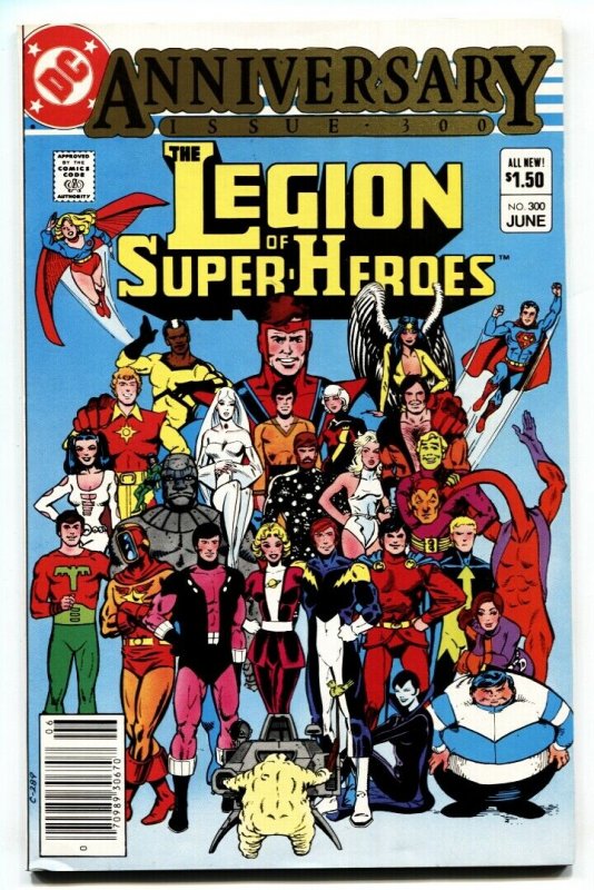 Legion of Super-Heroes #300 1st appearance of GARFIELD in comics