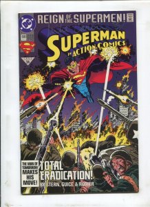 ACTION COMICS #690 (9.2) SIGNED BY MIKE CARLIN!