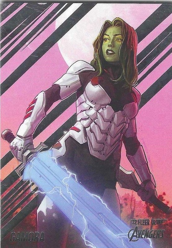 2022 Fleer Ultra Avengers #23 Gamora
