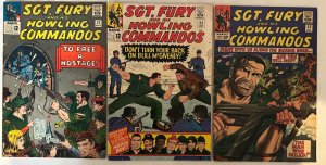 *Sgt Fury (1963 Marvel) 21fn, 22fn, 23fn, 24vg, 25fn