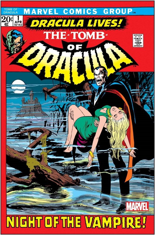 Tomb Of Dracula #1 Facsimile Edition () Marvel Prh Comic Book 2022