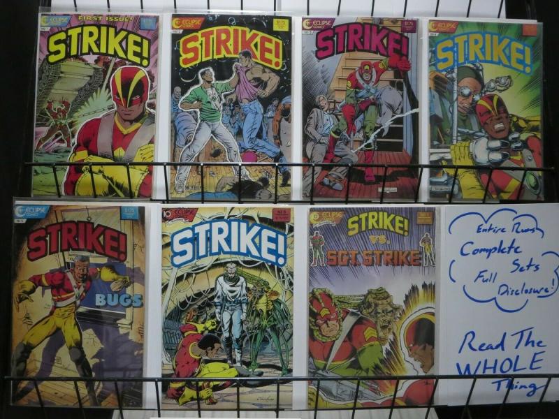 STRIKE (1987 EC) 1-6,SP 1 another great ECLIPSE series