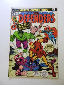 The Defenders #9 (1973) VF- condition