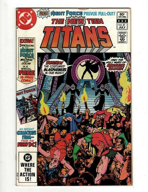 Lot of 12 The New Teen Titans Comics #21 24 26 33 34 39 40 41 42 43 46 47 J418