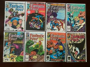 Fantastic Four comic lot 24 diff from:#253-300 avg 7.0 (1983-87)