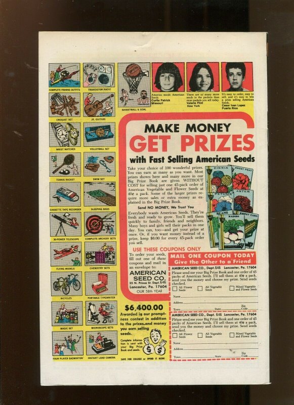 WARLOCK #13 (9.2) HERE DWELLS THE STAR THIEF! 1976