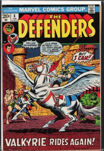 The Defenders #4 (1973) The Defenders [Key Issue]