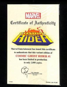 Cosmic Ghost Rider #1 San Diego Comic Con Exclusive Campbell Variant