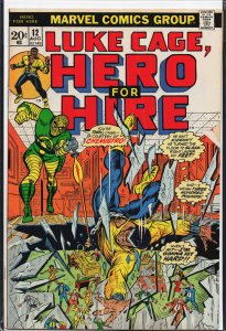 Hero for Hire #8 (1973) Luke Cage