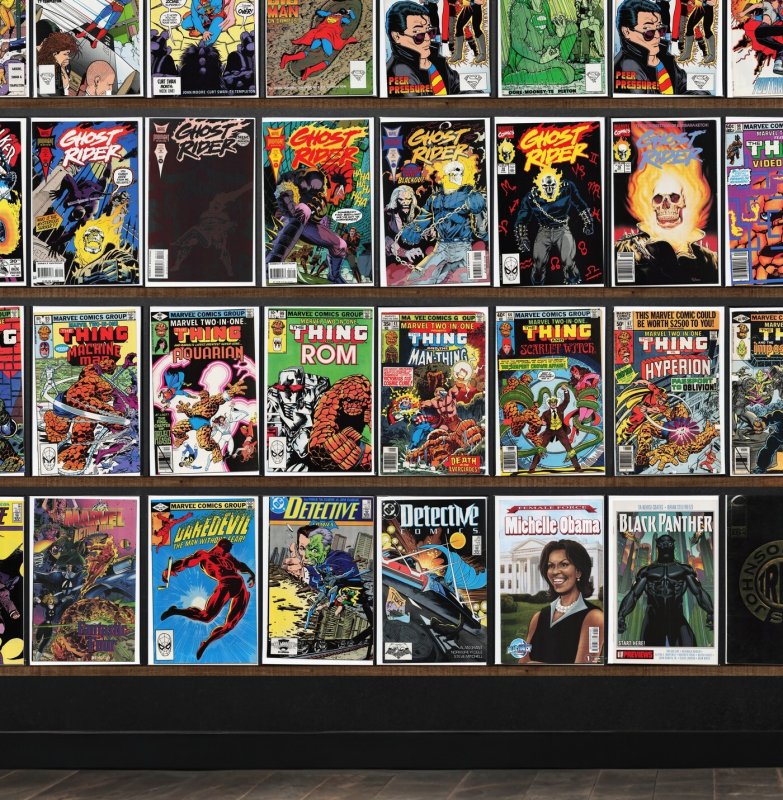 Huge Lot 150+ Comics with Superboy, Ghost Rider, Marvel Two In One & More!